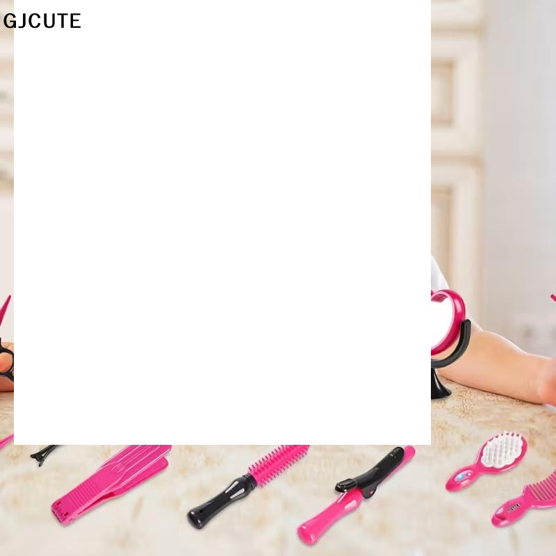 Beauty Makeup Game - 17 قطعة مجموعة صالون تجميل الفتيات
