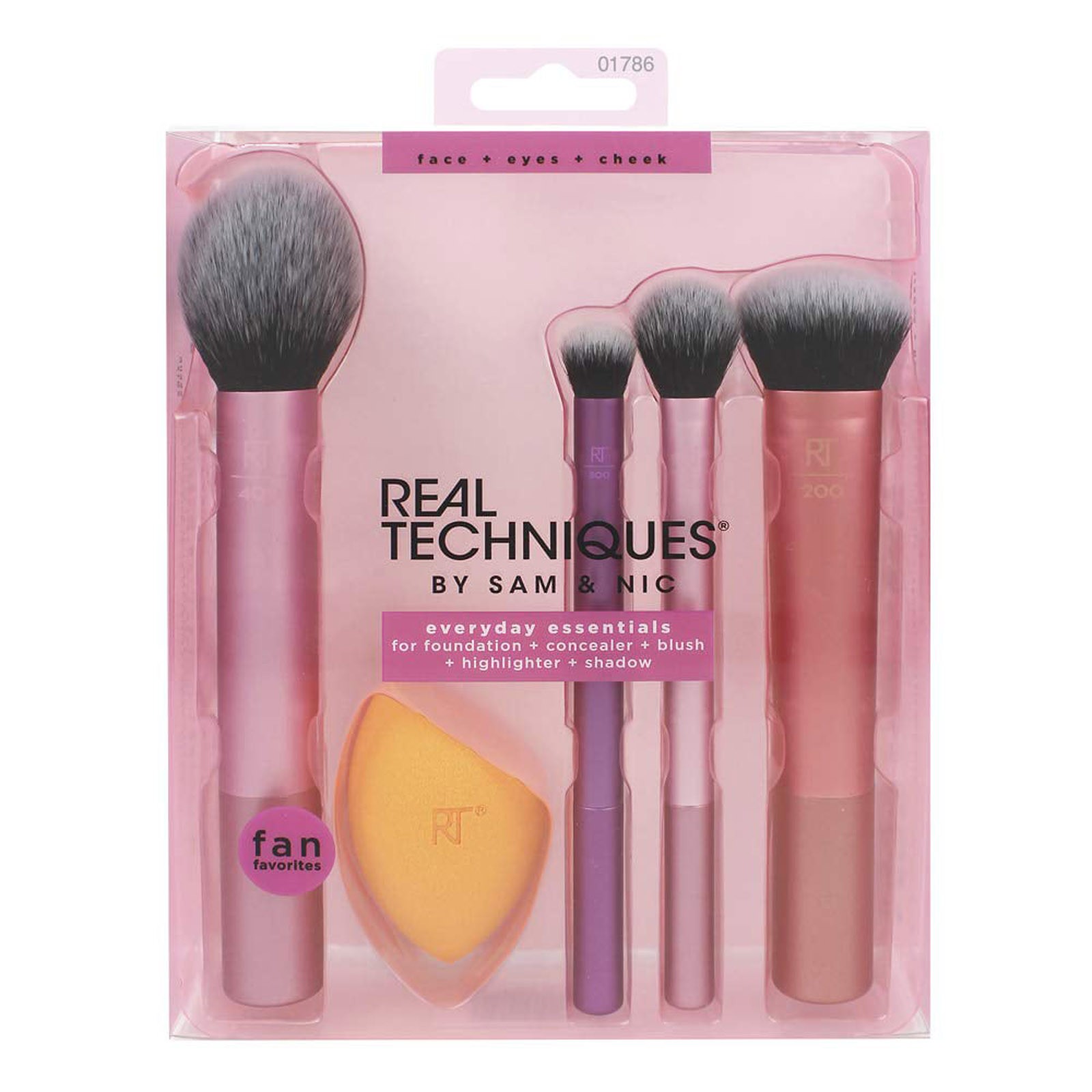 Beauty Real Makeup - مجموعة فرش مكياج احترافية من Real