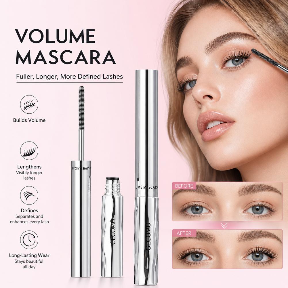 Waterproof Mascara Wand - ماسكارا تدوم طويلاً لتجعيد الرموش، مقاومة