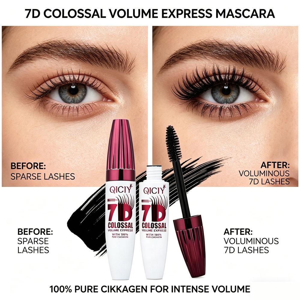 Waterproof Mascara Wand - ماسكارا مقاومة للماء 7D طويلة الأمد