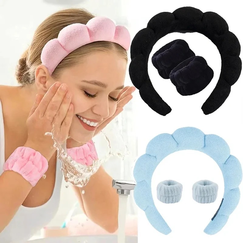 Makeup Beauty Set - 3 قطعة مجموعة عصابات رأس أنيقة