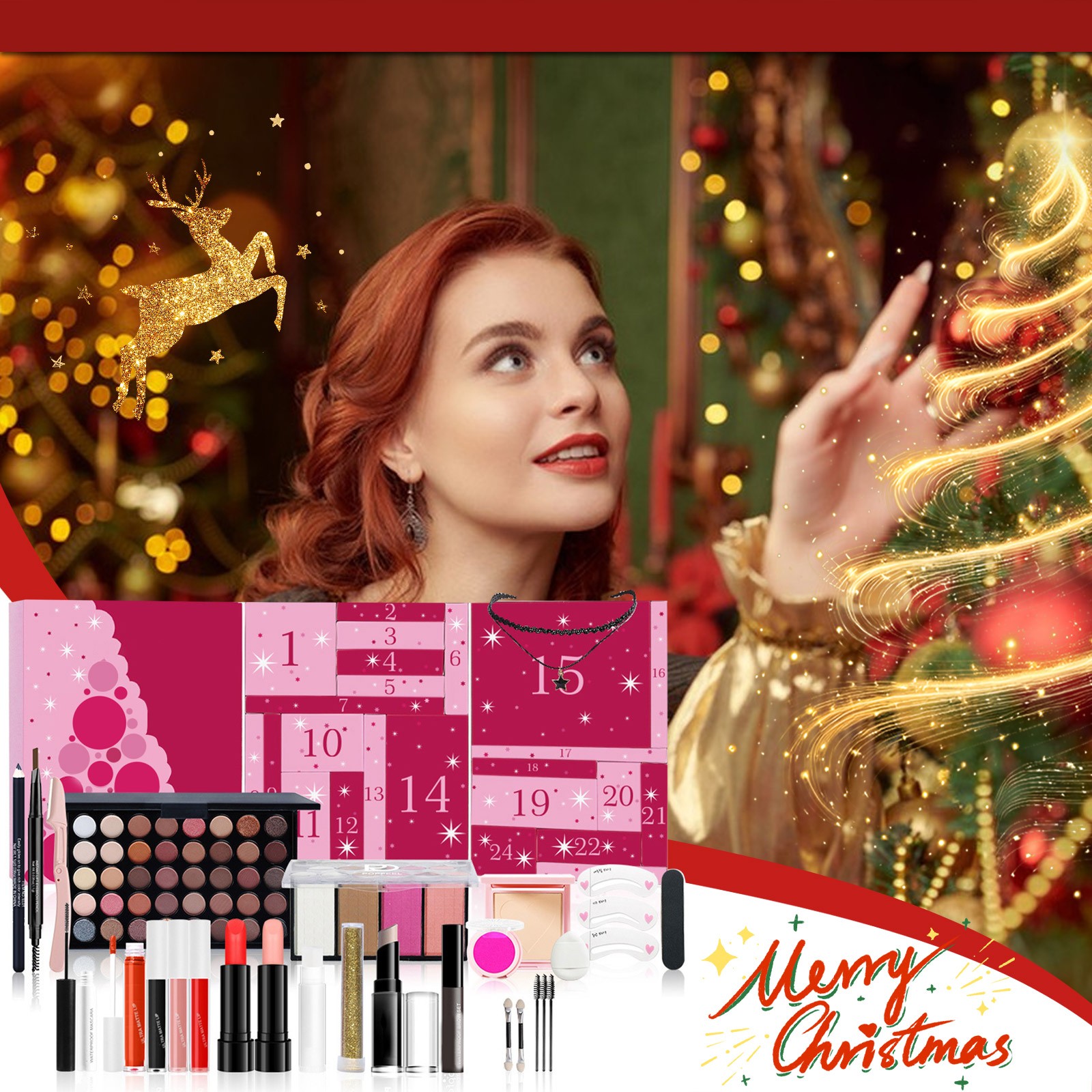 الفتيات ماكياج تقويم القدوم مف - مراجعة Beauty Makeup Events وسعره