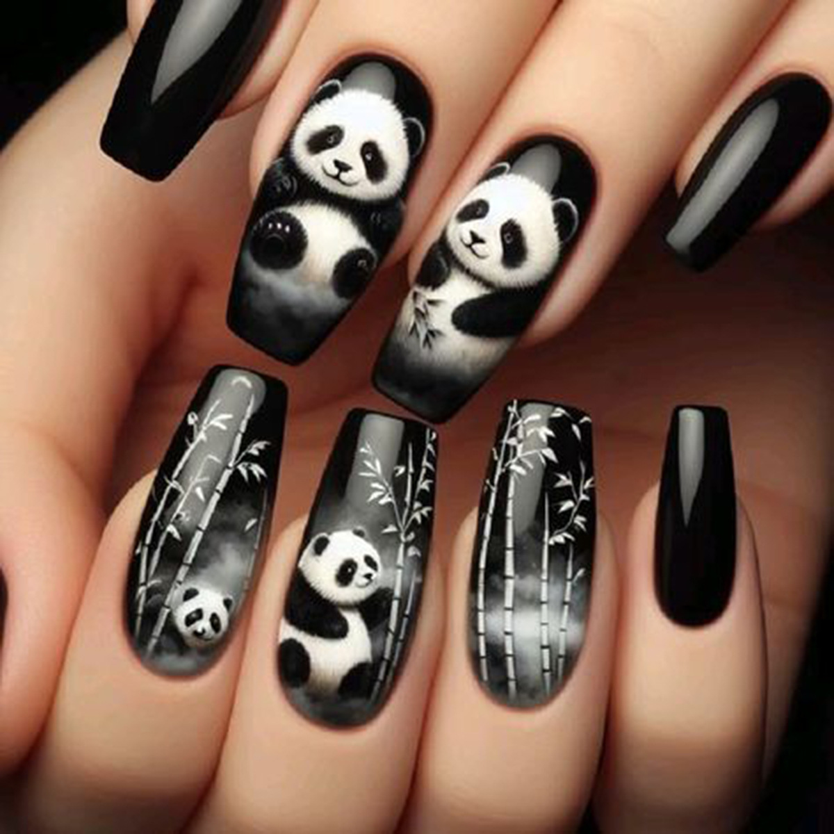 24 قطعة/المجموعة/مجموعة أظافر  - مراجعة Nail Extension Tips وسعره