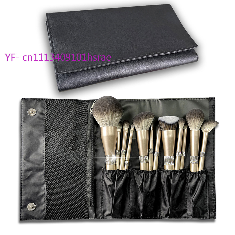 مجموعة فرش مكياج فاخرة من 12 ق - مراجعة Makeup Beauty Set وسعره