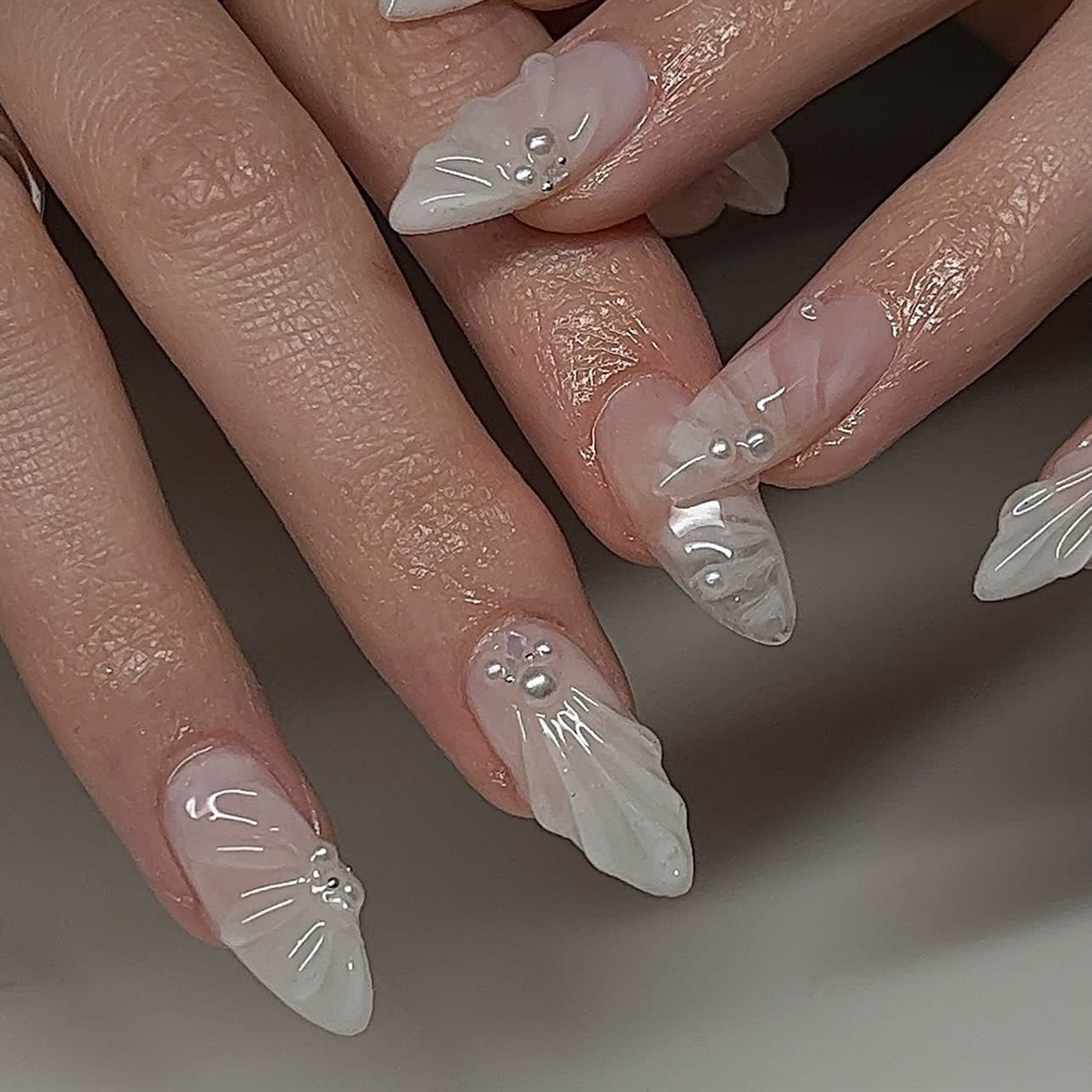 24 قطعة بسيطة الأخضر الفرنسية  - مراجعة Nail Extension Tips وسعره