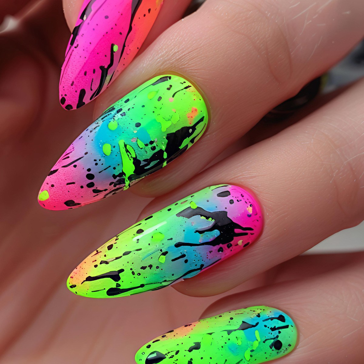 24 قطعة/مجموعة أظافر صناعية قص - مراجعة Nail Extension Tips وسعره