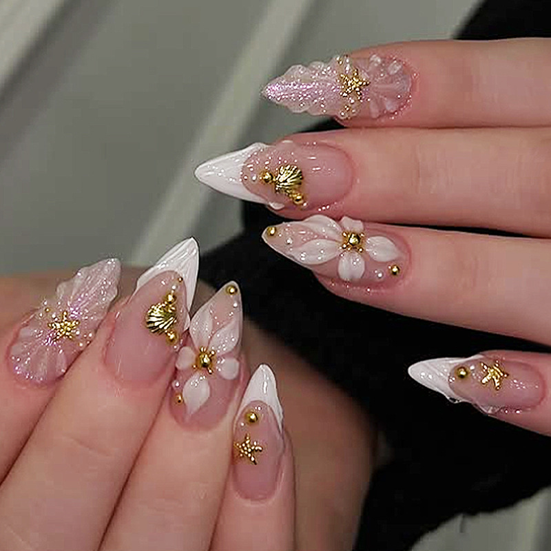 24 قطعة أظافر صناعية جاهزة لاص - مراجعة Nail Extension Tips وسعره