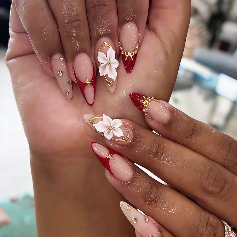 24 قطعة أظافر صناعية جاهزة لاص - مراجعة Nail Extension Tips وسعره