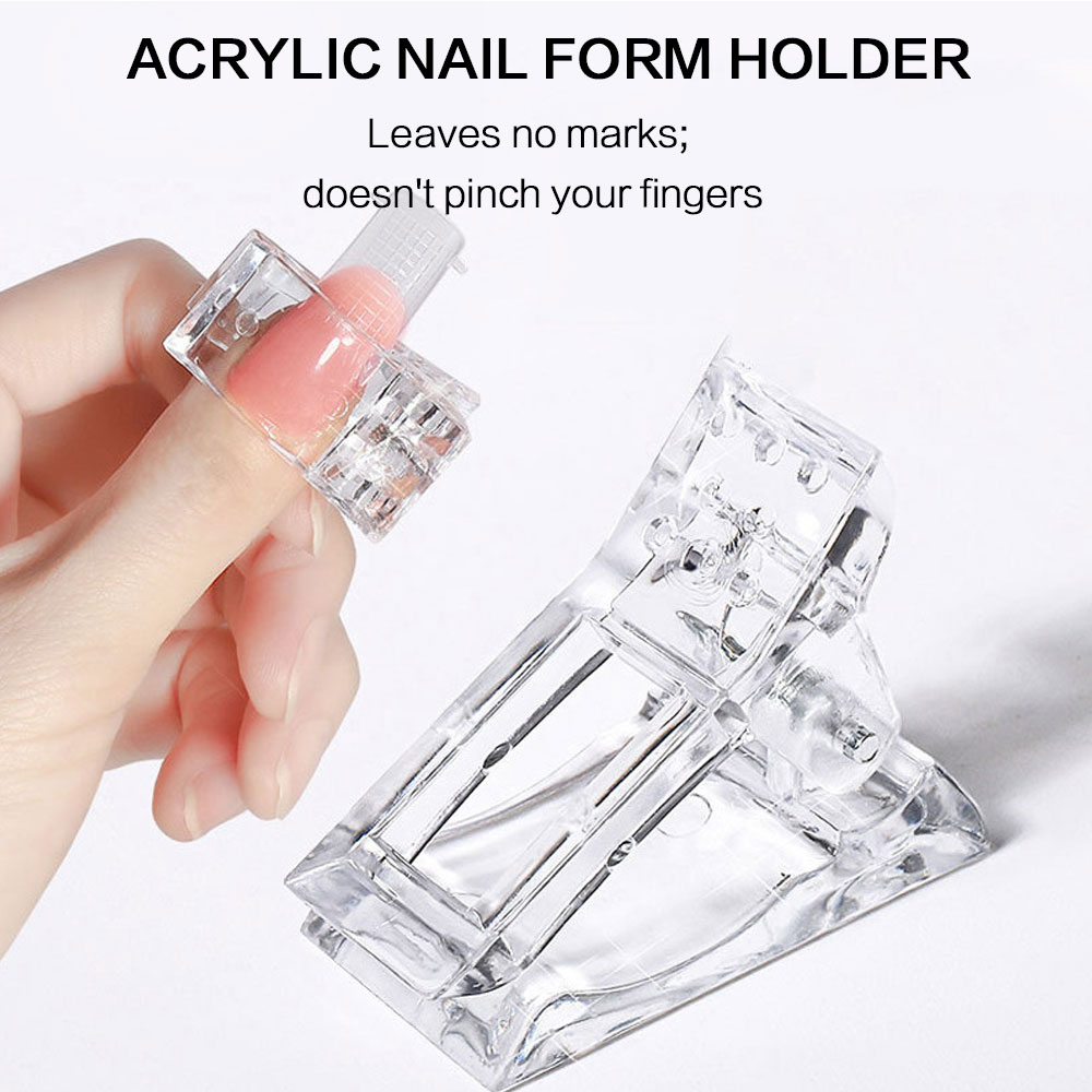 5 قطع من أشكال الأظافر المرنة  - مراجعة Nail Extension Tips وسعره