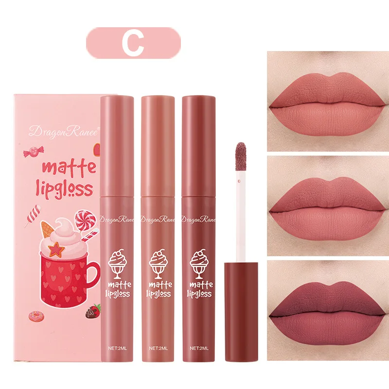 مجموعة من 3 أحمر شفاه سائل مخم - مراجعة Beauty Makeup News وسعره