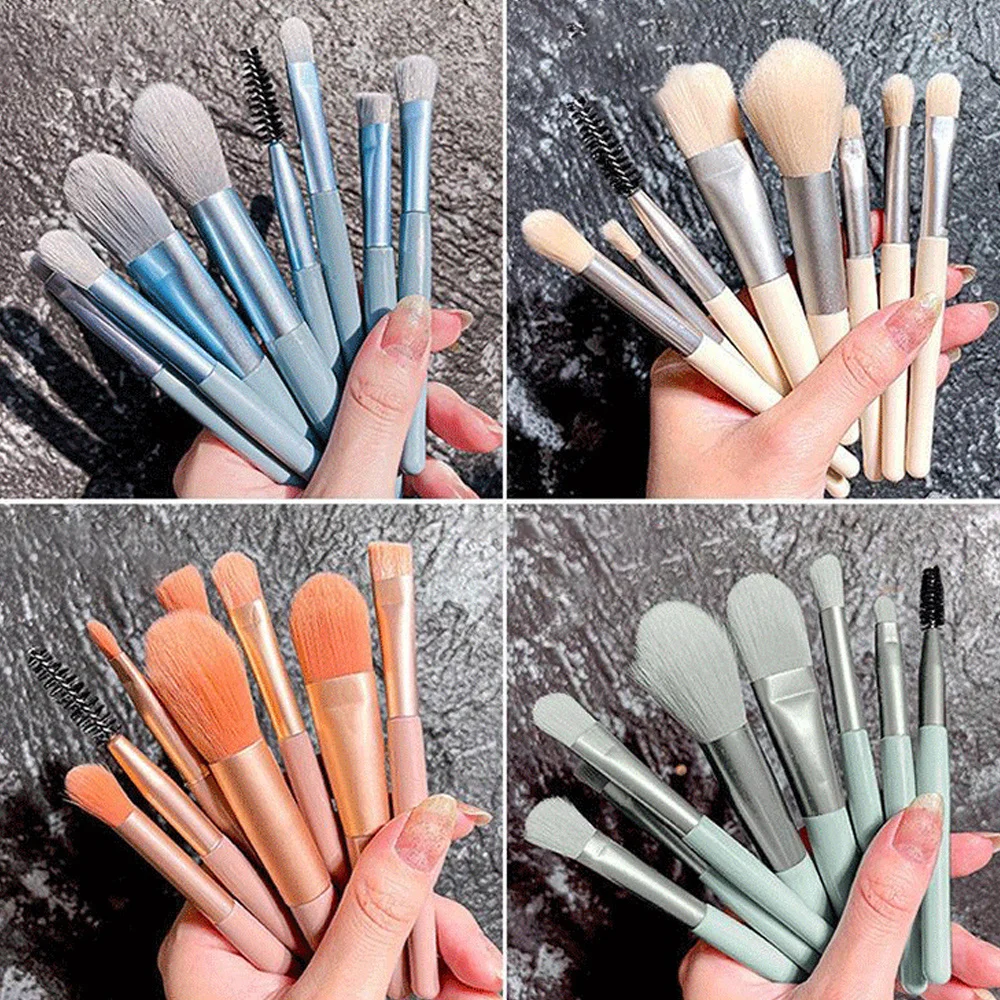 جديد 8 قطعة فرشاة للمكياج مجمو - مراجعة Beauty Makeup News وسعره